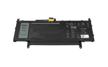 Battery 52Wh original suitable for Dell Latitude 15 2in1 (9510)