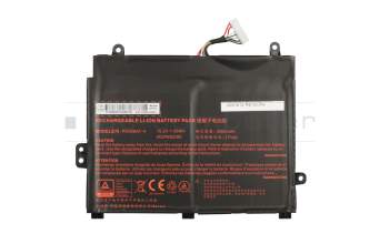 Battery 55Wh original suitable for Sager Notebook Sager NP2952 (P955ET3)