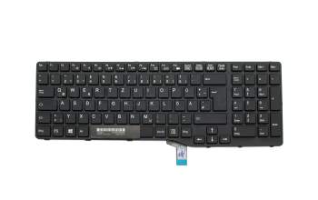 CP698978-01 original Fujitsu keyboard DE (german) black/black matte