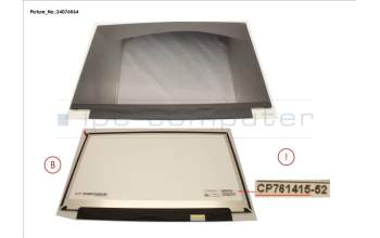 Fujitsu CP761415-XX LCD PANEL TOUCH