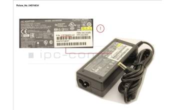 Fujitsu CP790251-XX AC-ADAPTER 19V 65W (3-PIN) ERP
