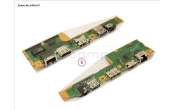 Fujitsu CP793920-XX SUB BOARD, AUDIO/USB/LAN