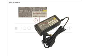 Fujitsu CP810375-XX AC-ADAPTER 19V 65W (2-PIN) UKCA