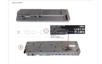 Fujitsu CP815594-XX PORT REPLICATOR (TORO) UKCA