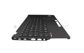 CP823842-02 original Fujitsu keyboard incl. topcase US (english) black/black with backlight