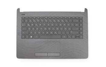 CT:BGJXV3ALK74FKR original HP keyboard incl. topcase DE (german) black/black wave