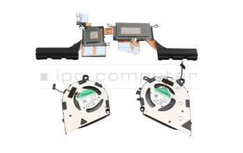 Cooler (CPU/DIS/GPU) original suitable for Lenovo IdeaPad C340-14IML (81TK)