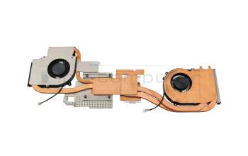 Cooler (CPU/GPU) original suitable for Sager Notebook NP7876 (NH70RDQ)