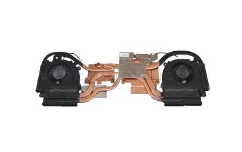 Cooler (CPU/GPU) original suitable for Sager Notebook NP8371 (PB71EF-G)