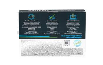 Crucial BX500 M6CR061 SSD 500GB (2.5 inches / 6.4 cm)