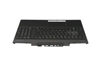 DZC46G3DTA original HP keyboard incl. topcase DE (german) black/black with backlight
