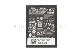 Dell Precision 15 (7510) original AC-adapter 240.0 Watt slim