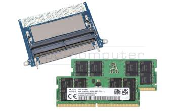 Dell Precision 16 (7680) memory 96GB DDR5-RAM CAMM (Dell) (PC5-5600) CAMM Adapter Kit Hynix 5600Mhz 96GB