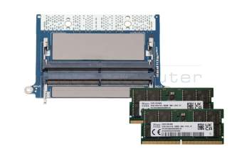 Dell Precision 17 (7770) memory 64GB DDR5-RAM CAMM (Dell) (PC5-5600) CAMM Adapter Kit SK Hynix 5600Mhz 64GB