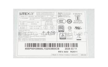 Desktop-PC power supply 260 Watt original for Lenovo ThinkCentre Neo 50t Gen 4 (12JB/12JC/12JA/12JD)