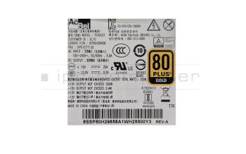 Desktop-PC power supply 300 Watt TFF Tower form factor, 152x141x86 mm original for Lenovo ThinkCentre M90t Gen 3 (11TV/11TM/11TN/11TU)