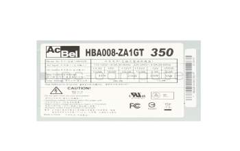 Desktop-PC power supply 350 Watt original for Asus BM6360