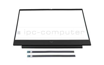 Display-Bezel / LCD-Front 39.6cm (15.6 inch) anthracite-black original suitable for HP Victus 16-r0000