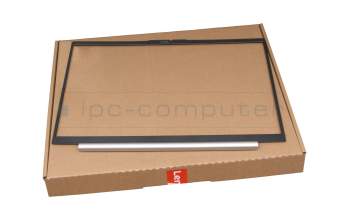 Display-Bezel / LCD-Front 39.6cm (15.6 inch) black-silver original suitable for Lenovo IdeaPad 5-15ITL05 (82FG)