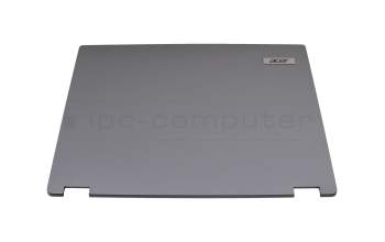 Display-Cover 35.6cm (14 Inch) grey original suitable for Acer TravelMate Spin P4 (TMP414RNA-51)