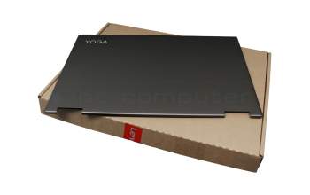 Display-Cover 39.6cm (15.6 Inch) grey original Gunmetal suitable for Lenovo Yoga 720-15IKB (80X7)