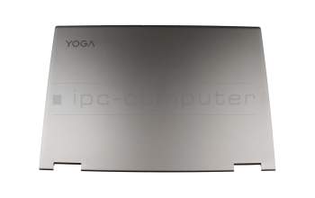 Display-Cover 39.6cm (15.6 Inch) grey original suitable for Lenovo Yoga 730-15IKB (81CU)