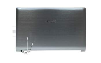 Display-Cover 39.6cm (15.6 Inch) silver original suitable for Asus N53SM