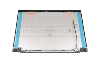 Display-Cover 39.6cm (15.6 Inch) silver original suitable for HP Pavilion 15-cs0400