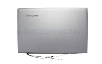 Display-Cover 39.6cm (15.6 Inch) silver original suitable for Lenovo IdeaPad U530 Touch