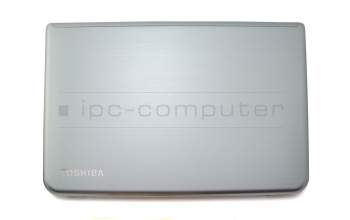 Display-Cover incl. hinges 39.6cm (15.6 Inch) silver original suitable for Toshiba Satellite L50-A040