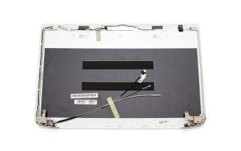 Display-Cover incl. hinges 39.6cm (15.6 Inch) white original suitable for Toshiba Satellite L50-C