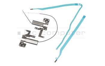Display-Hinges right and left original suitable for Lenovo Yoga 730-13IWL (81JR)
