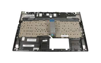 E2P-6H21326-D37 original MSI keyboard incl. topcase DE (german) black/black with backlight