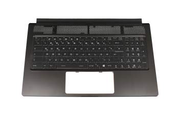 E2P-7G1C422-TA2 original MSI keyboard incl. topcase DE (german) black/black