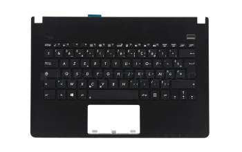 EAXJ6005010 original Asus keyboard incl. topcase FR (french) black/black