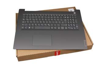 EC1JX000200 original Lenovo keyboard incl. topcase DE (german) grey/black