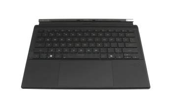 ESK-408BS-613CBRUS00 original Sunrex keyboard incl. topcase US (english) black/black with backlight