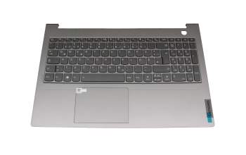 ET2XE000A00WAH original Lenovo keyboard incl. topcase DE (german) grey/grey with backlight