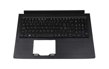 FA28Z000300-1 original Acer keyboard incl. topcase CH (swiss) black/black