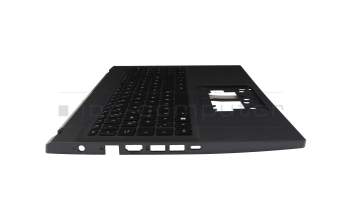 FAZYX002010 original Acer keyboard incl. topcase DE (german) black/anthracite with backlight