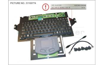 Fujitsu FCL:NC14012-B362/US-R RC25-KB UNIT (US)SPARE