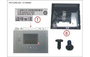 Fujitsu PY BX400 LCD UNIT FLOORSTAND for Fujitsu Primergy BX400 S1