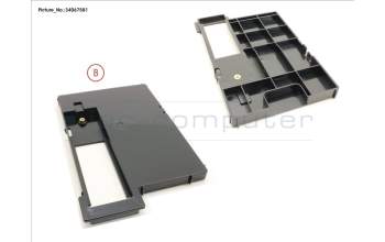 Fujitsu FRAME, HOLDER FOR SSD M.2 2280 for Fujitsu LifeBook U757
