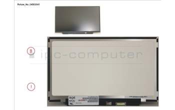 Fujitsu FUJ:CP719499-XX LCD PANEL BOE AG, NT125WHM-N43(EDP,HD)