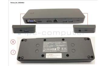 Fujitsu PORT REPLICATOR TACT (TYPE-C) for Fujitsu LifeBook P728