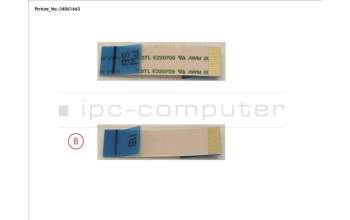 Fujitsu FUJ:CP730048-XX FPC, SUB BOARD POWER SWITCH/SMARTCARD