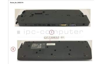 Fujitsu FUJ:CP730652-XX PORT REPLICATOR