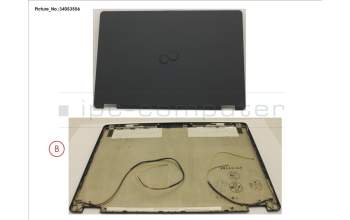 Fujitsu LCD BACK COVER ASSY (HD) W/O CAM/MIC for Fujitsu LifeBook U727
