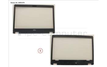 Fujitsu LCD FRONT COVER (FOR MIC) for Fujitsu LifeBook U748