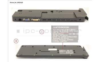 Fujitsu PORT REPLICATOR for Fujitsu LifeBook U728